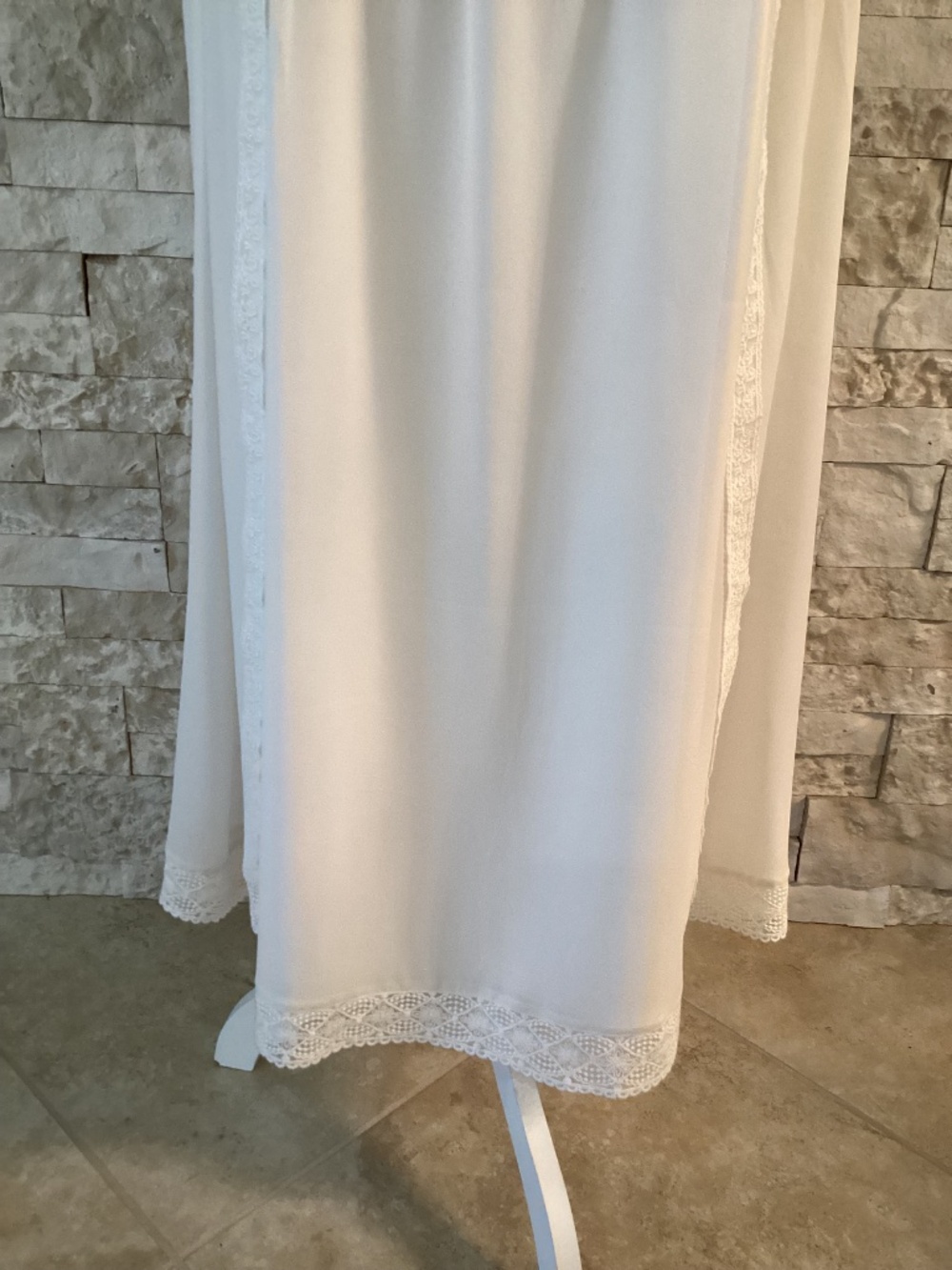 Caroline Constas white lace maxi slip dress (NWT) - Picture 10 of 16